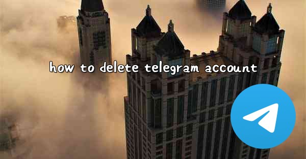 how to delete telegram account