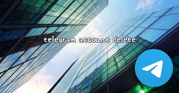 telegram account delete