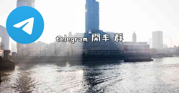 telegram 開车 群