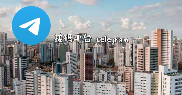 接碼平台 telegram