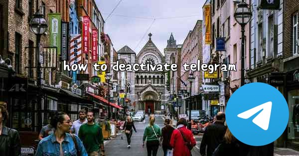 how to deactivate telegram