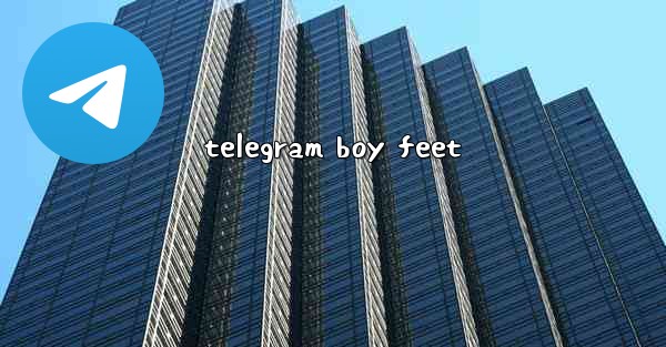 telegram boy feet