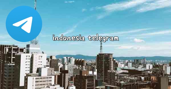 indonesia telegram
