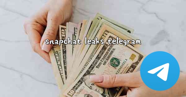snapchat leaks telegram