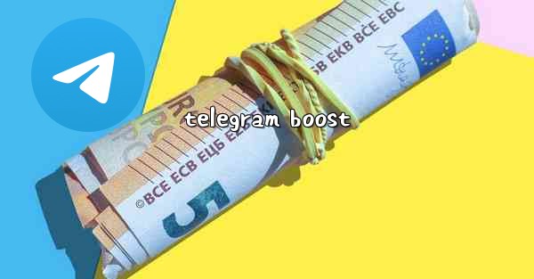 telegram boost
