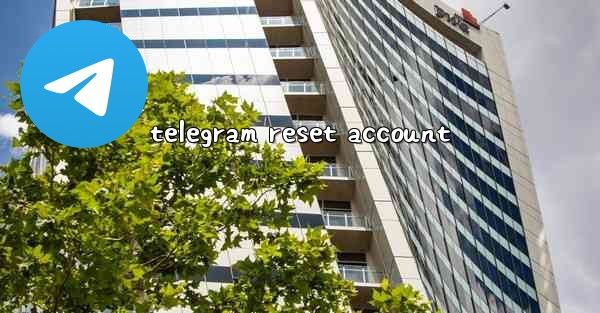 telegram reset account