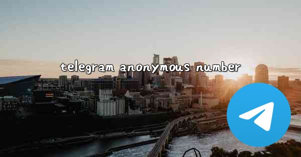 telegram anonymous number