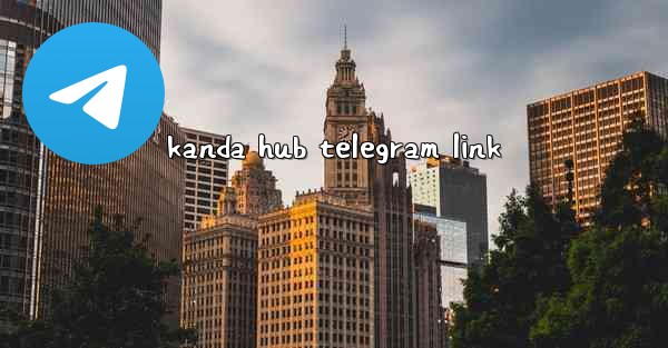 kanda hub telegram link