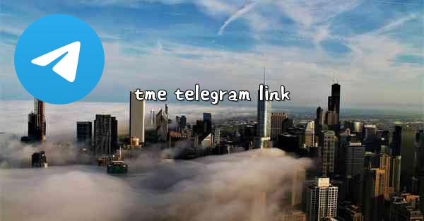 tme telegram link