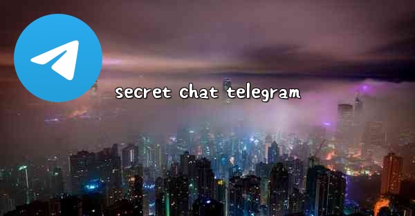 secret chat telegram