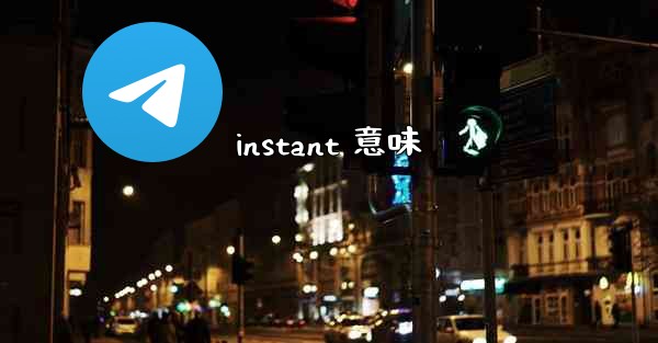 instant 意味