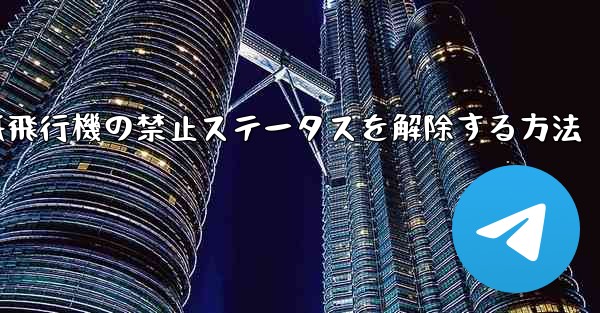 紙飛行機の禁止ステータスを解除する方法