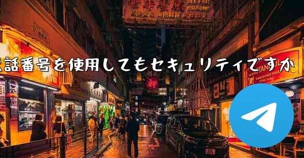 飛行機の登録に携帯電話番号を使用してもセキュリティですか