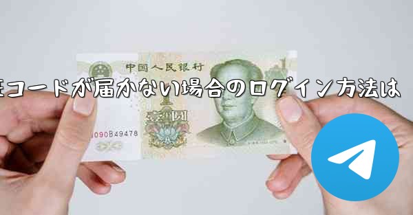 紙飛行機の国内番号で認証コードが届かない場合のログイン方法は