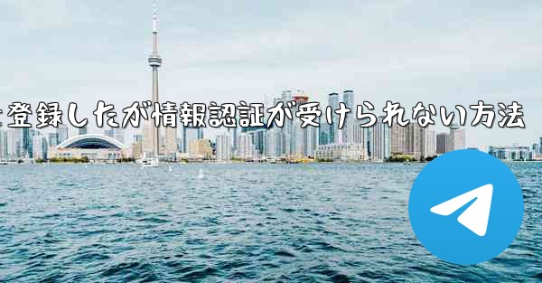 飛行機アカウントを登録したが情報認証が受けられない方法