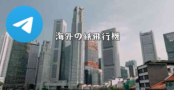 海外の紙飛行機