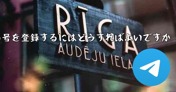 飛行機番号に外国の番号を登録するにはどうすればよいですか