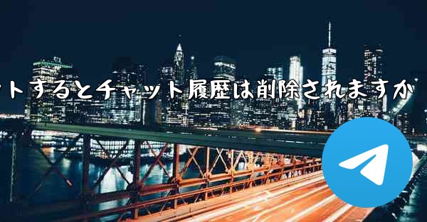 Paper Planeがアカウントからログアウトするとチャット履歴は削除されますか