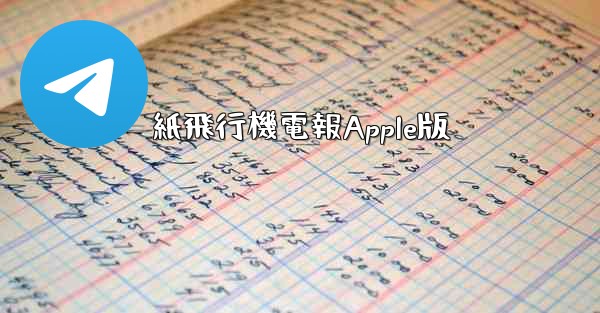 紙飛行機電報Apple版