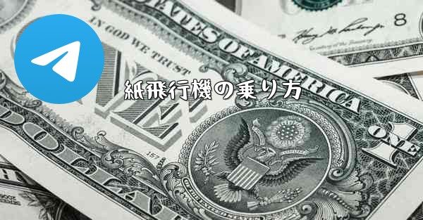 紙飛行機の乗り方