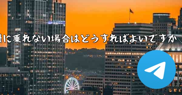 <b>テキストメッセージを受信できない場合や紙飛行機に乗れない場合はどうすればよいですか</b>