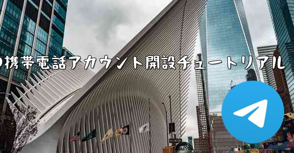 <b>紙飛行機の携帯電話アカウント開設チュートリアル</b>