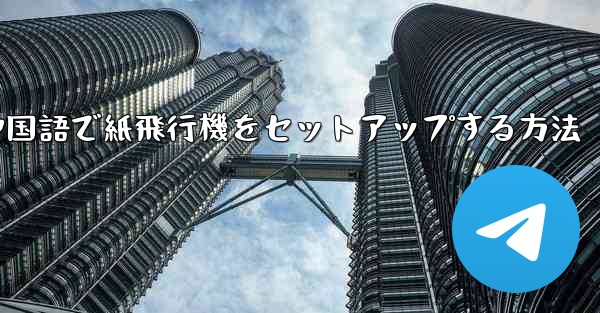 中国語で紙飛行機をセットアップする方法