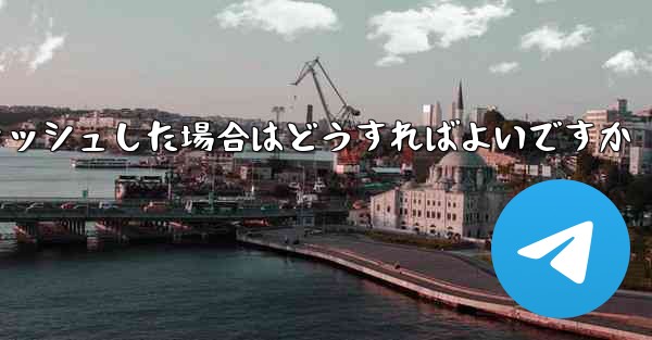 Paper Plane telegeram の登録がクラッシュした場合はどうすればよいですか