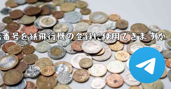 中国の携帯電話番号を紙飛行機の登録に使用できますか