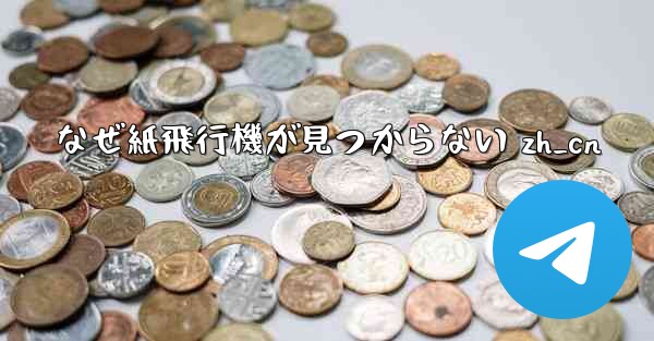 なぜ紙飛行機が見つからない zh_cn