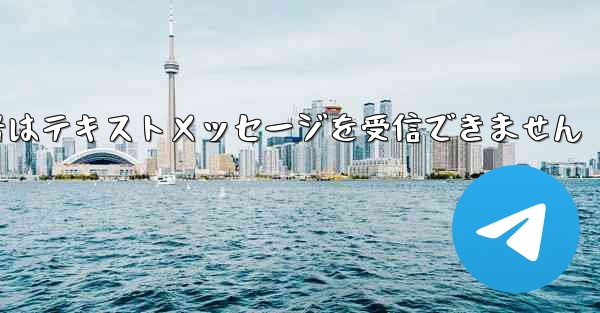<b>紙飛行機番号はテキストメッセージを受信できません</b>