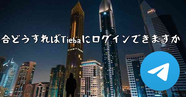 <b>Paper Planeにログインする際に認証コードが届かない場合どうすればTiebaにログインできますか</b>
