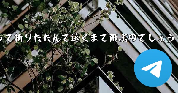 １年生の紙飛行機はどうやって折りたたんで遠くまで飛ぶのでしょう