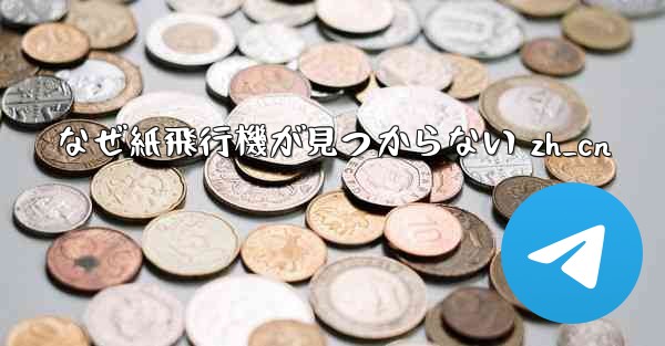 なぜ紙飛行機が見つからない zh_cn