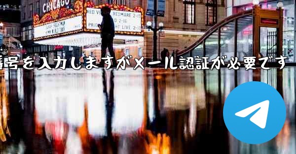 紙飛行機は携帯電話番号を入力しますがメール認証が必要です