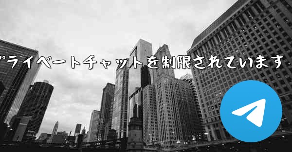 紙飛行機はアクティブなプライベートチャットを制限されています