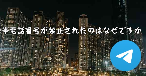 Paper Plane の携帯電話番号が禁止されたのはなぜですか