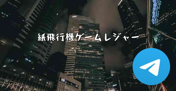 紙飛行機ゲームレジャー