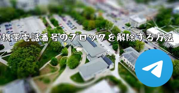 Paper Planeの携帯電話番号のブロックを解除する方法