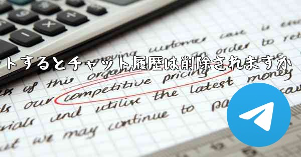Paper Planeがアカウントからログアウトするとチャット履歴は削除されますか