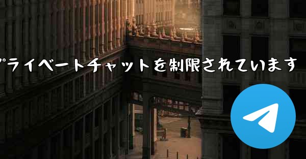 紙飛行機はアクティブなプライベートチャットを制限されています