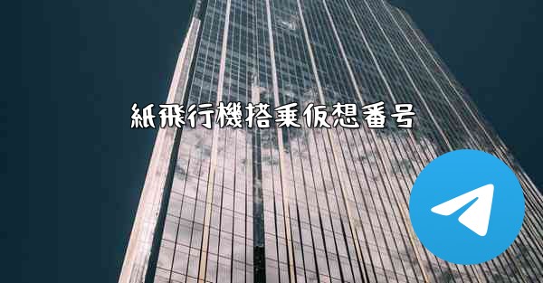 紙飛行機搭乗仮想番号