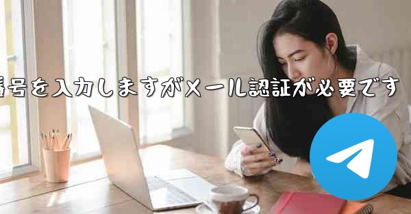 紙飛行機は携帯電話番号を入力しますがメール認証が必要です