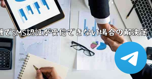 紙飛行機でSMS認証が受信できない場合の解決策