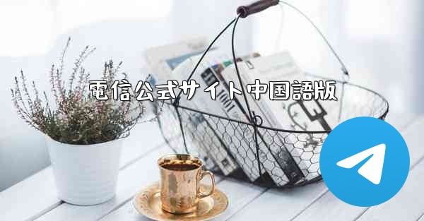 電信公式サイト中国語版