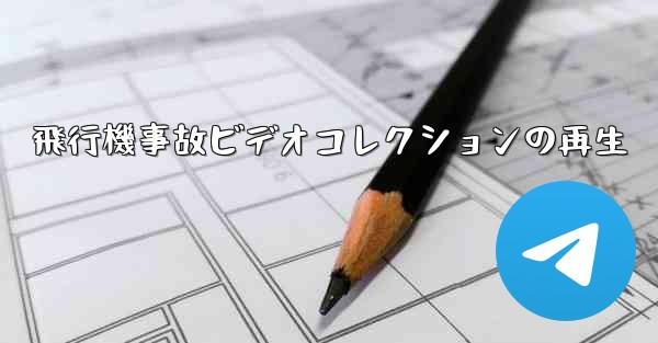 飛行機事故ビデオコレクションの再生