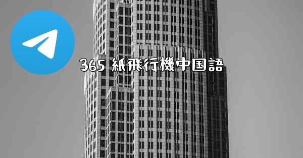 365 紙飛行機中国語