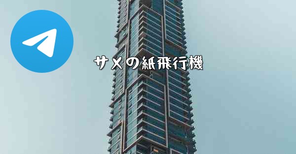 サメの紙飛行機