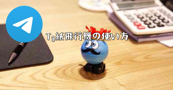 Tg紙飛行機の使い方