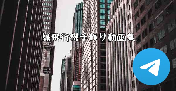 紙飛行機手作り動画集